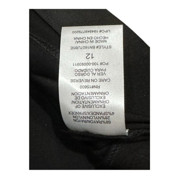 Democracy Ab Technology Pants Black Size 12 - Picture 9 of 10